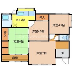 KENSHOUSE西坂町の物件間取画像